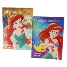 The Little Mermaid Coloring Book w/80 pages