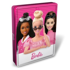 Tin of Books Barbie