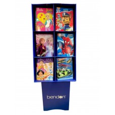 Licensed 80pg Coloring Book Display