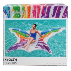 Rainbow Butterfly Pool Float 9'8" x 6'4"
