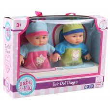Baby Lilly 9" Twin Doll Playset