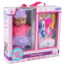 13in Baby Lilly Doctor Playset