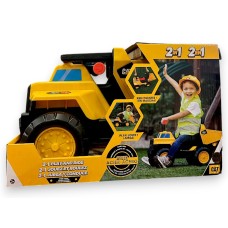 CAT PLAY AND RIDE STEEL DUMP TRUCK