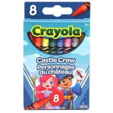 Crayons Castle Crew 8ct 