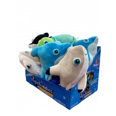 15’’ LIGHT UP PLUSH SLEEPY SEA LIFE ASST in DISPLAY