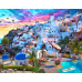 Greece Coast Frame - Paint By Number Canvas Kit  