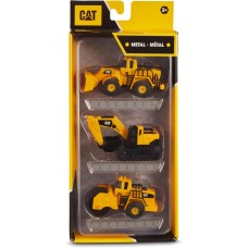 CAT METAL 3 PACK COMBO SET 4"