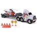MIGHTY FLEET TITANS FLATBED TRUCK W/ HELICOPTER