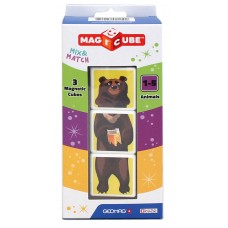 MAGICUBE Mix & Match Animals w/ 3 Magnetic cubes