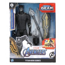 Marvel Avengers Titan Hero Series Blast Gear Deluxe Black Panther Action Figure