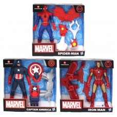 Marvel 9.5-inch Super Hero Figure with Gear Asst