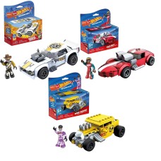 Mega Bloks Hot Wheels Building Sets- 98 pcs - Assorted                                                                                                                  