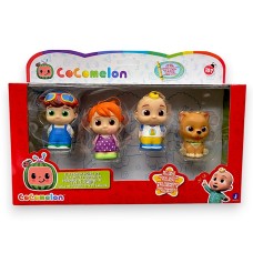 COCOMELON -4 FIGURE PACK JJ & FAMILY