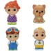 COCOMELON -4 FIGURE PACK JJ & FAMILY