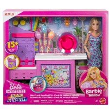 Barbie  Mysteries Beach Detectives Doll, Playset and Accessories