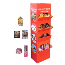 Side Kick - Pixar cars, Hello Kitty Stamper, Hot Wheels Monster Jam, Barbie -68 units per display (priced per display)