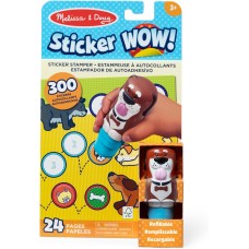 Melissa & Doug Sticker WOW!™ 24-Page Activity Pad and Sticker Stamper – Dog