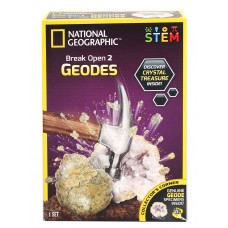 National Geographic Break Open 2 Real Geodes