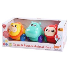 ZOOM & BOUNCE ANIMAL CARS