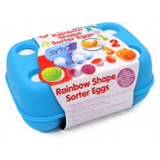 Raibow Shape Sorter Eggs