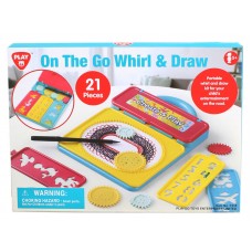 On The Go Whirl & Draw W/ 21 Pcs