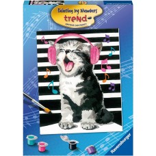 SINGING KITTEN Paint By Number