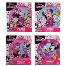 Minnie Mouse Premier Puzzle w/24 pcs Asst