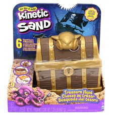 Kinetic Sand  Treasure Hunt Playset with 9 Surprise Reveals 