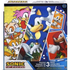 Sonic Kids 3pk Puzzles