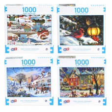 Winter Wonderland - Deluxe Artistic 1000 pcs Puzzle Collection
