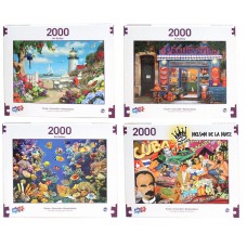 Art Gallery Puzzle Asst w/ 2000 pcs