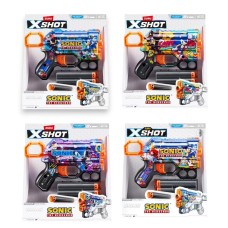 Sonic X-shot Skins Menace Assorted