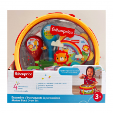FISHER-PRICE MARCHING BAND DRUM SET