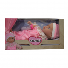 13" Baby Doll in Pink