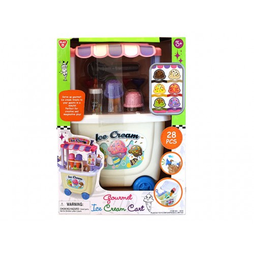 play gourmet ice cream cart